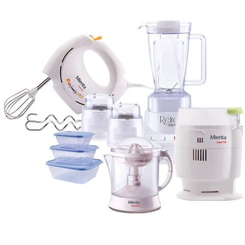 Buy Mienta FP4000A  Four In One Bundle, Blender, Chopper, Hand Mixer And Press Citrus in Egypt