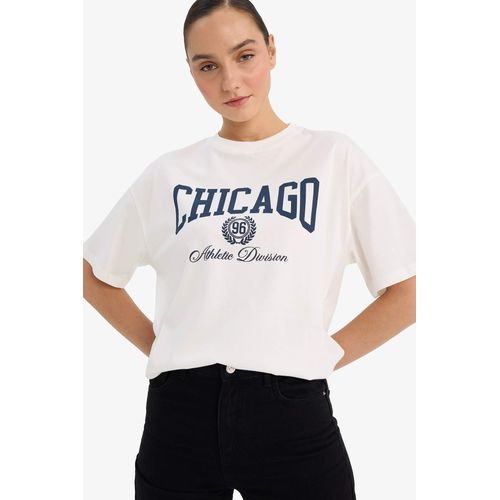 product_image_name-Defacto-تيشيرت اوفر سايز مطبوع وياقة مستديرة-1