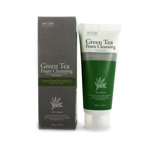 product_image_name-3W CLINIC-غسول رغوي من 3W كلينيك بالشاي الأخضر 100 مل-2
