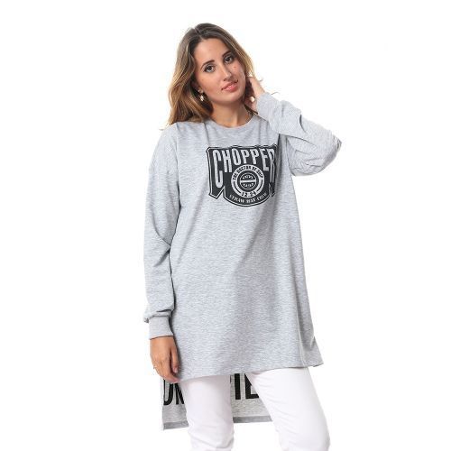 M Sou Long Sweat SHIRTS-Grey