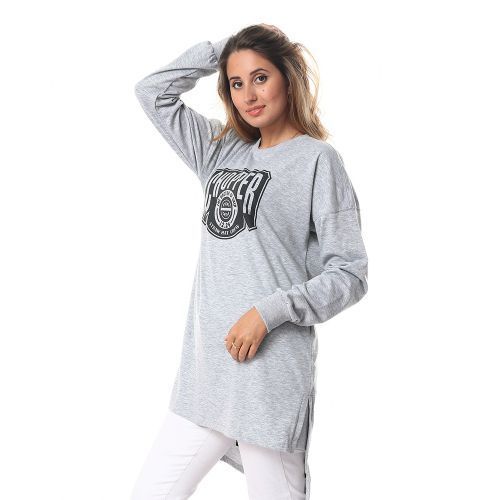 M Sou Long Sweat SHIRTS-Grey