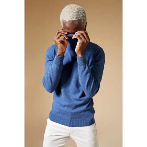 product_image_name-Defacto-Man Slim Fit Pullover - Indigo-1