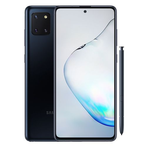 Samsung Galaxy Note10 Lite - 6.7-inch 128GB/8GB Dual SIM 4G Mobile Phone - Aura Black