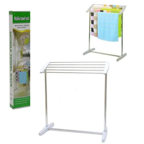 Generic Beautiful Room Save Space Towel Stand Rack