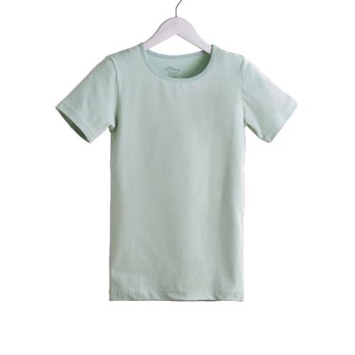 product_image_name-Generic-Olive Women's Cotton Summer Text T-Shirt – Soft, Comfortable Wear          -1