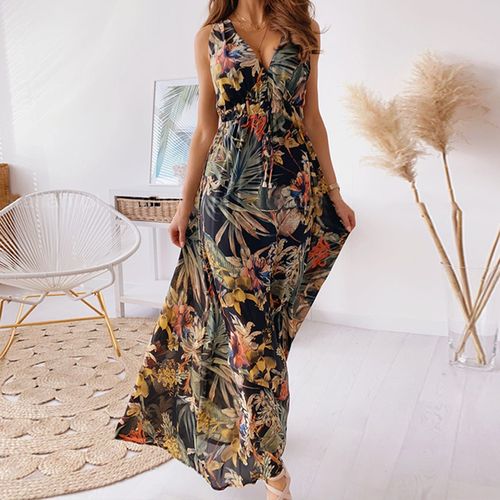 Maxi Dress/backless Maxi Dress/summer Boho Long Dress/beach 