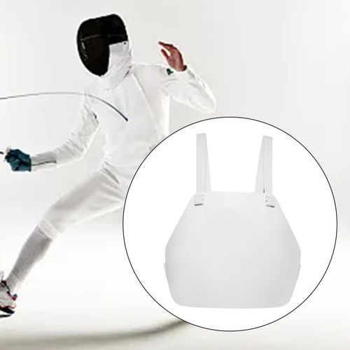 Breast Protector Football Adjustable Strap Muay Thai Fencing Chest Guard