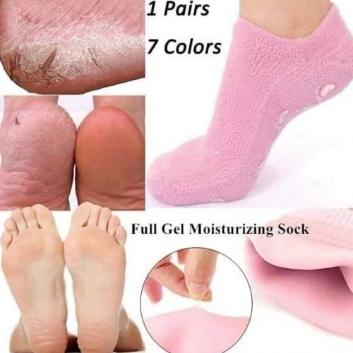 Spa gel moisturising socks