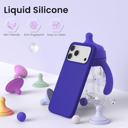 product_image_name-Generic- جراب متوافق مع موبايل ايفون 17 برو 6.3 بوصة، جراب سيليكون سائل فاخر، غطاء واقي لكامل الجسم، جراب حماية نحيف مضاد للصدمات، بطانة ناعمة من المايكروفايبر مضادة للخدش (بيبسي)-3