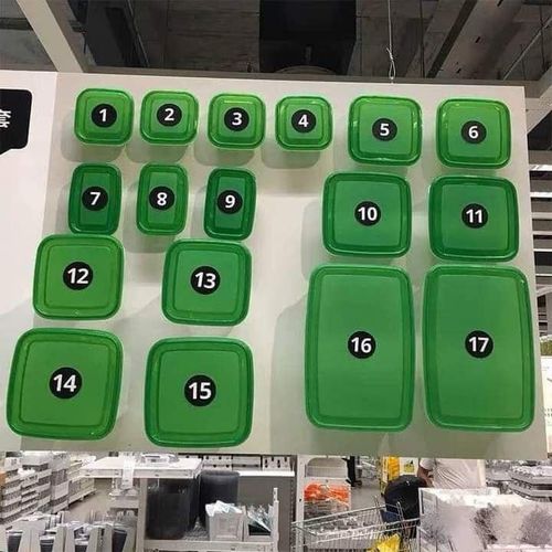 product_image_name-Generic-طقم علب حفظ طعام للثلاجة 17 قطعة، بلاستيك بيور PP رقم 5، آمن للطعام، مناسب للميكرويف والفريزر وغسالة الأطباق-7