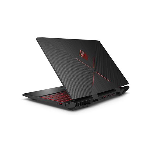 HP Omen 15-dc0014ne لاب توب للأعاب - Intel Core I7 - 16 جيجا بايت رام - 1 تيرا بايت درايف هارد ديسك + 256 جيجا بايت SSD - 15.6 بوصة UHD - 6 جيجا بايت مُعالج رسومات - Windows 10 - أسود