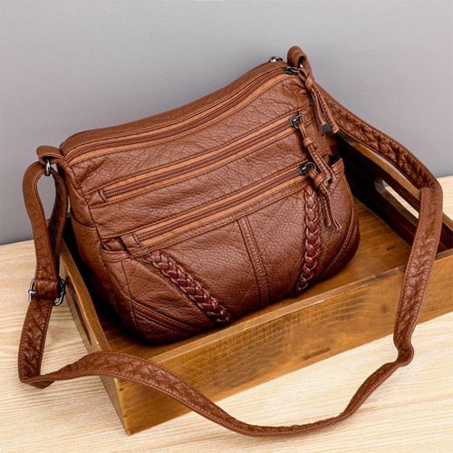Generic Crossbody Bag For Women PU Leather Pocketbook Handbag