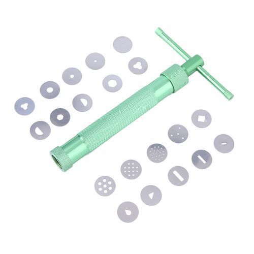 Generic Green Clay Extruder Tool With 20 Tips @ Best Price Online