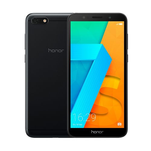 Honor 7S - موبايل ثنائي الشريحة - 5.45 بوصة - 16 جيجا بايت - 4G - أسود