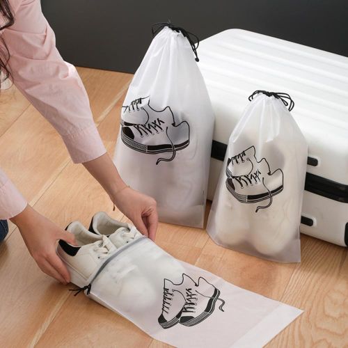 Generic 6pcs Transparent Travel Shoe Bags Large Clear Shoes Organizers Used as Makeup Bag Traveling Bags NO Best Price Online Jumia Egypt