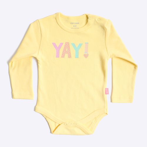 Long Sleeves Cotton Bodysuit