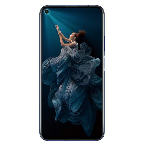 Honor 20 موبايل ثنائي الشريحة - 6.26 بوصة - 128 جيجا/ 6 جيجابايت - 4G - أزرق + غطاء