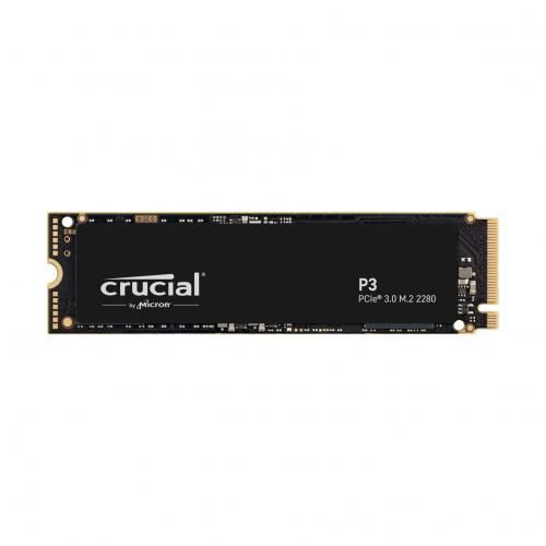 اشتري Crucial P3 500GB PCIe 3.0 3D NAND NVMe 2280 M.2 SSD, Up To 3500MB/s في مصر