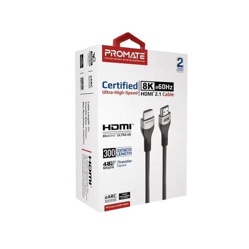 Ultra High Speed HDMI-Cable 2.1 - Black - 3m