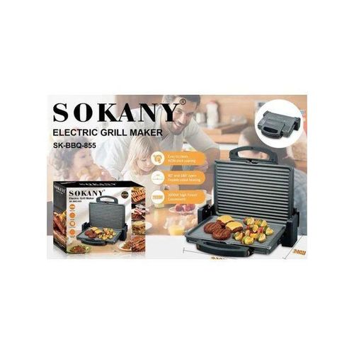 product_image_name-Sokany-Sokany صانعة السندوتشات و شواية جرل /ألواح قابلة للفك و الغسل/2000 واط سوكاني 855-1
