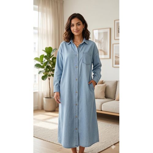 product_image_name-Generic-شميز جينز صيفي طويل -1