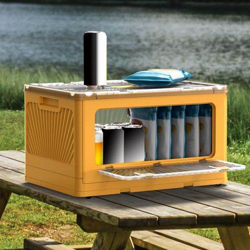 Generic Camping Storage Box Container Carrying Tote Outdoor Case Car Yellow  M @ Best Price Online