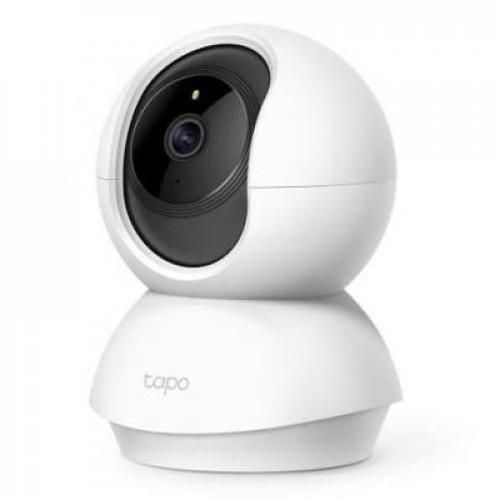 product_image_name-TP-Link-كاميرا Tapo TC70 الذكية بتقنية Wi-Fi بزاوية دوران 360 درجة، 1080 بكسل، مع إضاءة وصوت-1