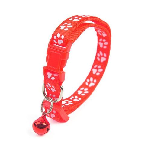 Generic 1PC Pet Collar Color Cute Bell Collar Adjustable Buckle