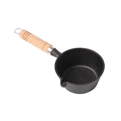 Egg Pan Cast Iron Skillet Frying Pan With Dual Drip Spouts Small