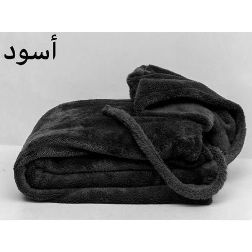 product_image_name-Generic-بطانية كاب / هودي  فائقة النعومة - مقاس واحد يناسب الجميع - قطعة واحدة - اسود-3