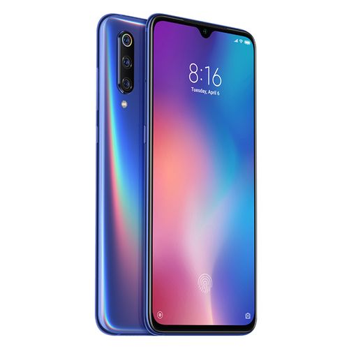 XIAOMI Mi 9 موبايل ثنائي الشريحة 6.39 بوصة - 128 جيجا/6 جيجا - أزرق