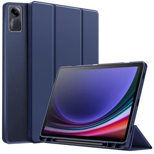 product_image_name-Generic-جراب ذكي من تين تك لجهاز Xiaomi Redmi Pad SE اللوحي مقاس 11 بوصة (إصدار 2023) مع حامل قلم، غطاء خلفي ذكي من مادة TPU الناعمة مع خاصية التشغيل/الإيقاف التلقائي (أزرق)-1
