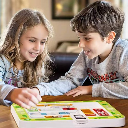 product_image_name-Generic-لعبة سيارات ماجنتيك تعليمية ذكية – لعبة تركيز وتنمية مهارات للأطفال +3-4