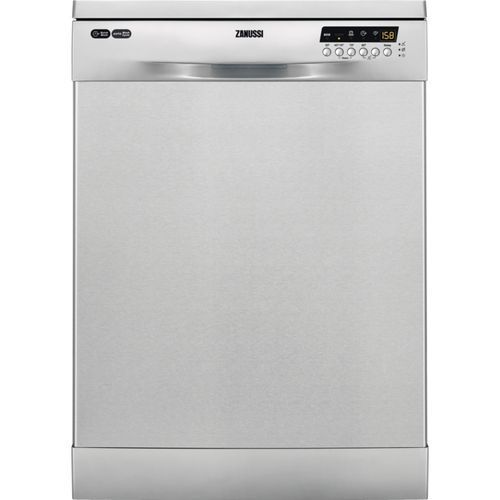 product_image_name-Zanussi-Zdf26004xa غسالة أطباق ديجيتال فري ستاند - 13 فرد - 60 سم - فضي-1