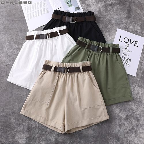 Buy Khaki Cuffed Shorts Online