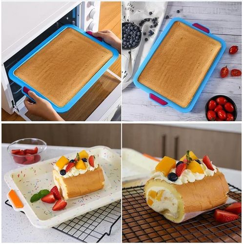 product_image_name-Generic-صينية حرارية سيليكون غير لاصقة للفرن والقلاية الهوائية لعمل المخبوزات والحلويات-5