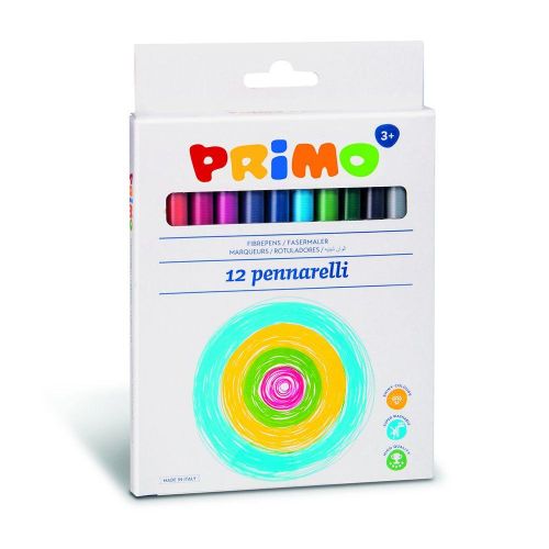 product_image_name-Primo-طقم الوان فلوماستر رفيع 12 لون غير قابل للجفاف 12 601PEN-1