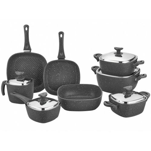 product_image_name-Saflon- طقم حله جرانيت مربع - 13 قطعه -1