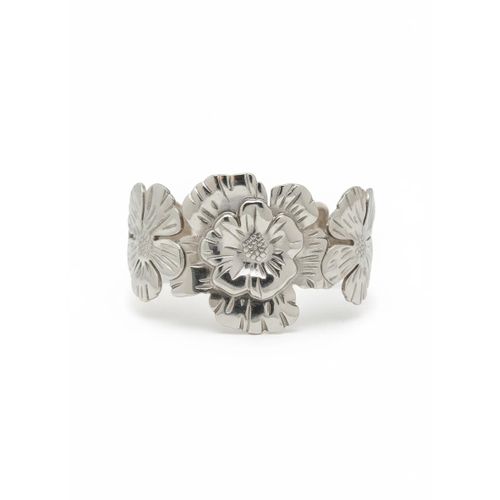 product_image_name-Generic-سوار بتصميم زهرة فضية مزهرة-1