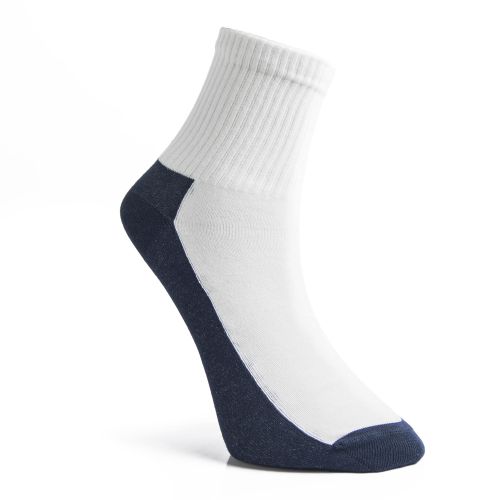 Buy Maestro Sports Socks - White X Navy in Egypt