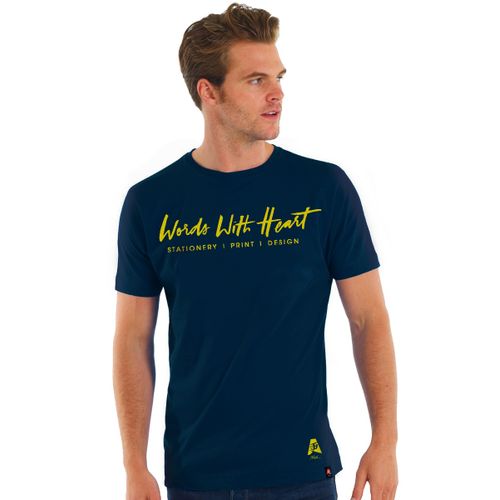 Buy AKAI Printed Cotton T-Shirt First Rate For Men - Dark Blue in Egypt
