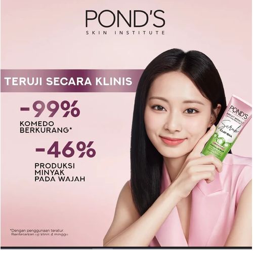 product_image_name-Pond'S-مقشر الوجه من بوندس لتقليل المسام CLAY-BHA - 100 جرام-2