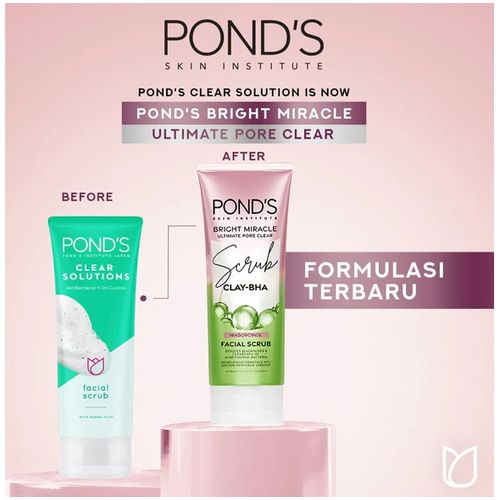 product_image_name-Pond'S-مقشر الوجه من بوندس لتقليل المسام CLAY-BHA - 100 جرام-5