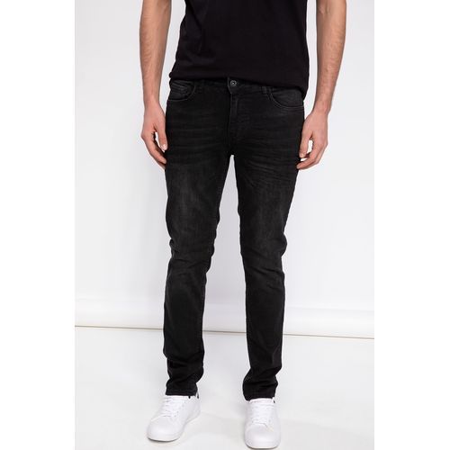Defacto Man Denim Wall Trousers - Black