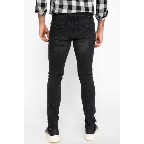 Defacto Man Denim Wall Trousers - Black
