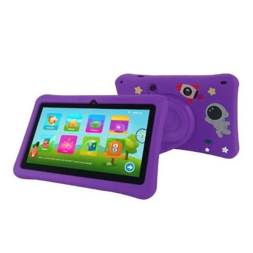 product_image_name-oteeto-K3 Kids Tablet 7-Inch HD Display - 4GB RAM + 128GB ROM - Android 13 - Dual Camera (2MP + 5MP) - 5G WiFi-1