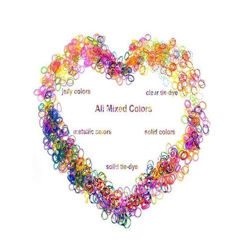 product_image_name-Generic-3700+ Loom Rubber Bands Refill Kit – Bracelet Making Set-1