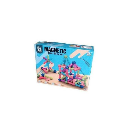 product_image_name-General-Magnetic Blocks - 64-Piece Set for Children - A Toy for Creative Development-1