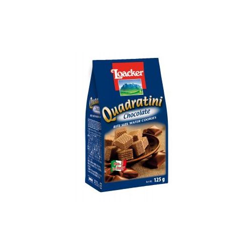 اشتري Loacker Quadratini Cocoa Bite Size Wafer Cubes -125g في مصر