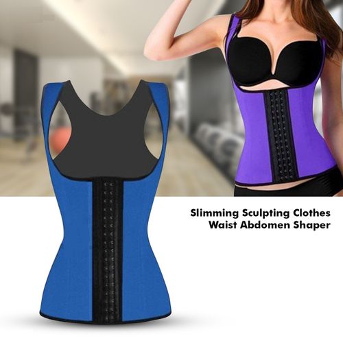 Generic Body Shaper Belt Rubber Waist Trainer Corset Top Support